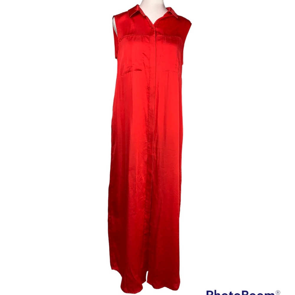 Chico’s BLACK LABEL Silky Utility Modern Midi Dress - Picture 3 of 16